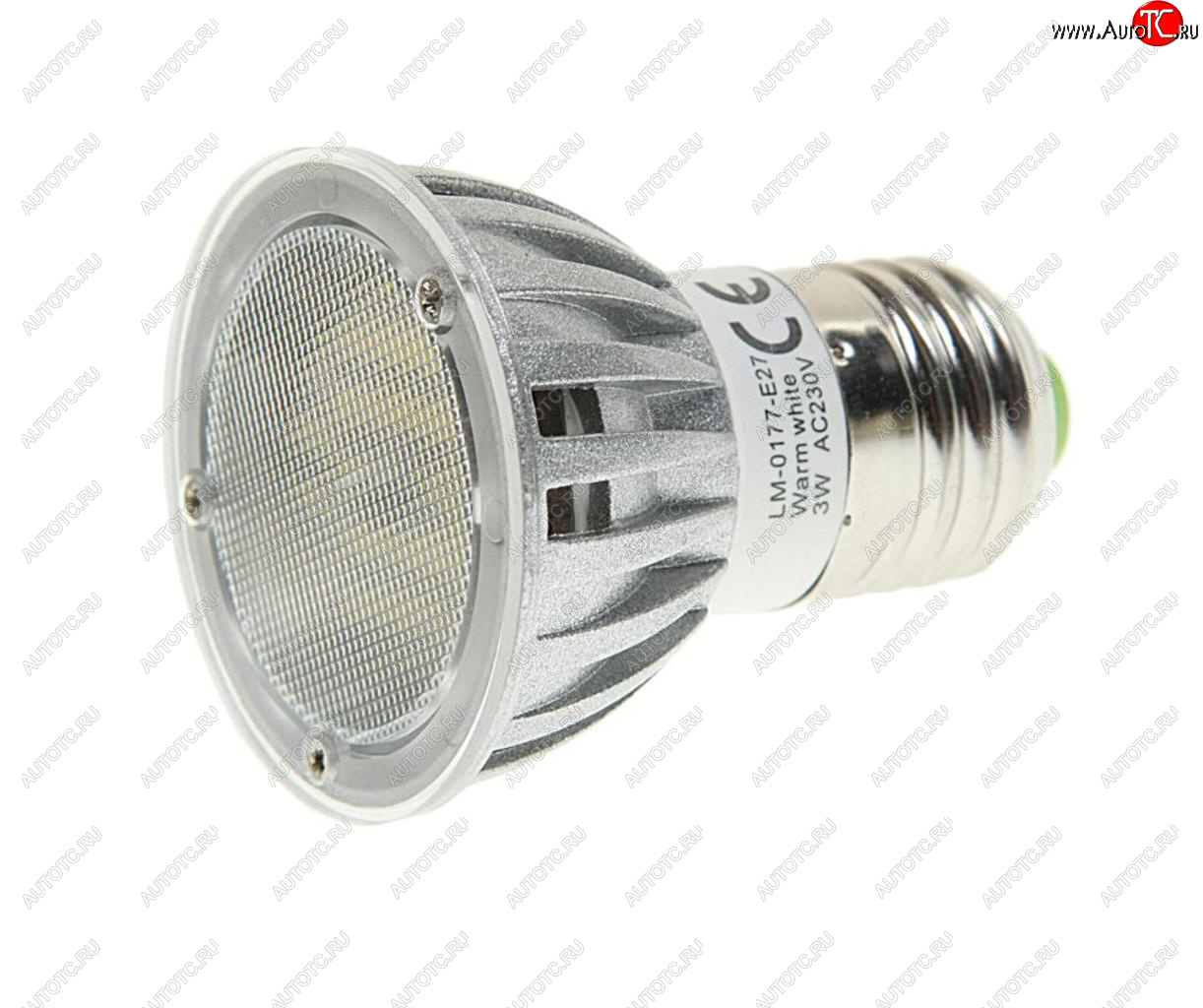 39 р. Лампа светодиодная E27 JDR 3W(30W) 220V теплый MEGA LIGHTING MEGA LIGHTING lm-0177ww-e27  с доставкой в г. Майкоп
