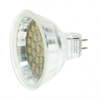 40 р. Лампа светодиодная MR16 2W(20W) 220V теплый MEGA LIGHTING MEGA LIGHTING lm-0216ww  с доставкой в г. Майкоп. Увеличить фотографию 1