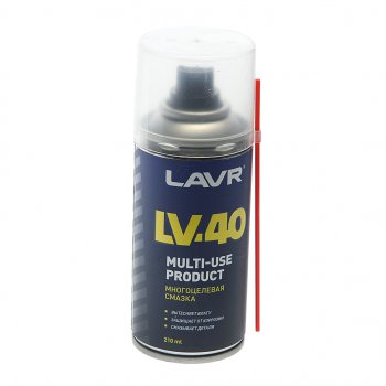 296 р. Смазка универсальная проникающая LV-40 210мл аэрозоль LAVR LAVR ln1484  с доставкой в г. Майкоп. Увеличить фотографию 1