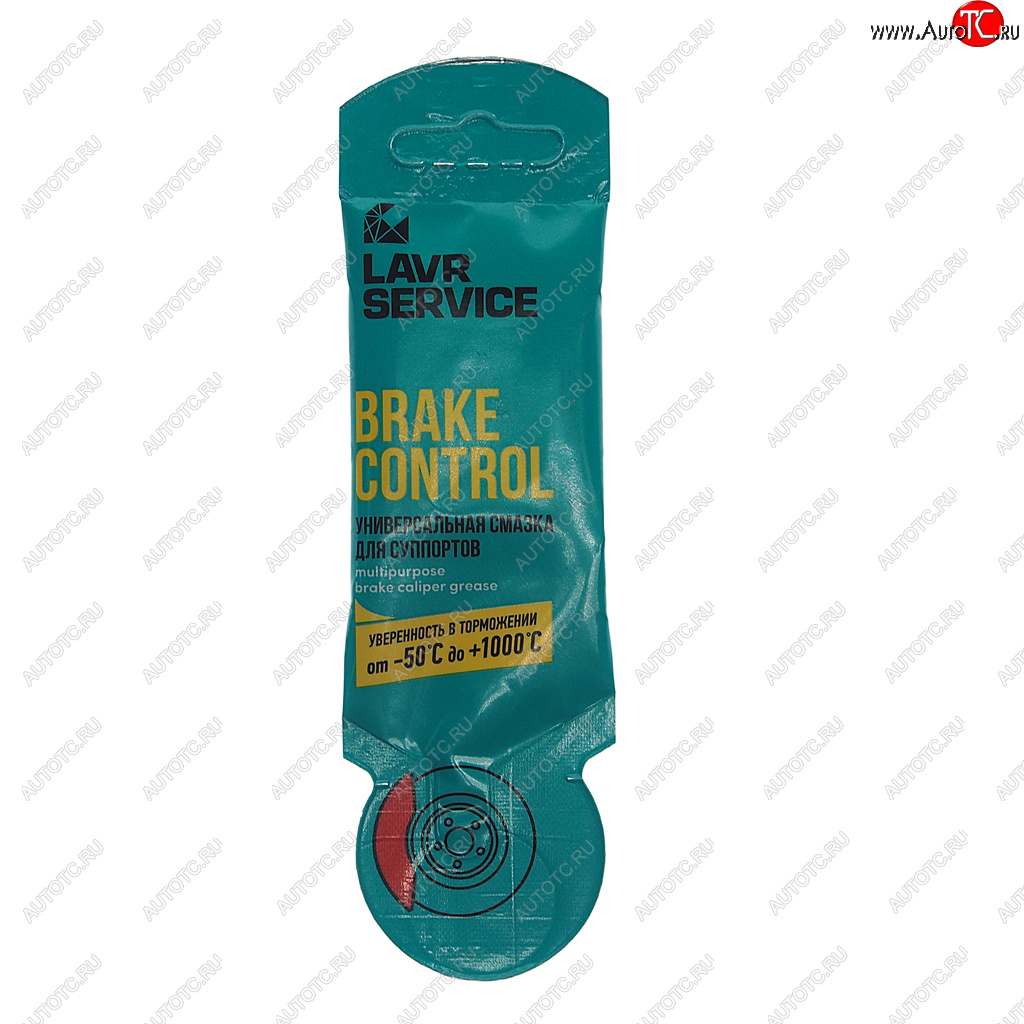 136 р. Смазка для суппорта тормозного 5г BRAKE CONTROL PROLINE LAVR LAVR ln3528  с доставкой в г. Майкоп