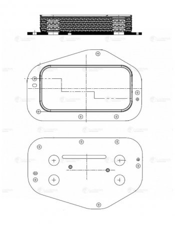 5 199 р. Радиатор масляный OPEL Astra H LUZAR LUZAR loc0503  с доставкой в г. Майкоп. Увеличить фотографию 4