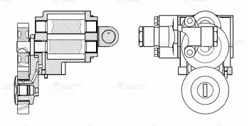 12 549 р. Насос масляный ЯМЗ НО LUZAR LUZAR lop0236  с доставкой в г. Майкоп. Увеличить фотографию 3