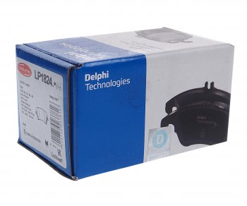 1 699 р. Колодки тормозные VW Golf,Touran AUDI A3,A6 SKODA Octavia задние (4шт.) DELPHI DELPHI lp1824  с доставкой в г. Майкоп. Увеличить фотографию 2
