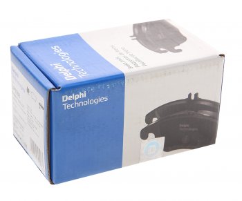 2 339 р. Колодки тормозные задние DELPHI Ford Kuga 1 (2008-2013)  с доставкой в г. Майкоп. Увеличить фотографию 2