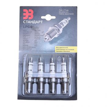 779 р. Свеча зажигания ВАЗ,ГАЗ,УАЗ 16V для газового топлива (блистер) комплект 4шт. ЗАЗС ЗАЗС lpg6  с доставкой в г. Майкоп. Увеличить фотографию 1