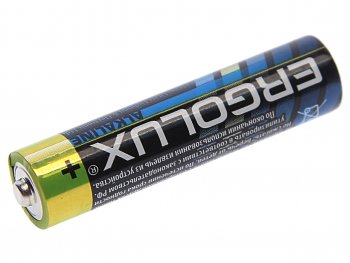 29 р. Батарейка AAA LR03 1.5V блистер 12шт. (цена за 1шт.) Alkaline ERGOLUX ERGOLUX lr03 bp-12  с доставкой в г. Майкоп. Увеличить фотографию 2