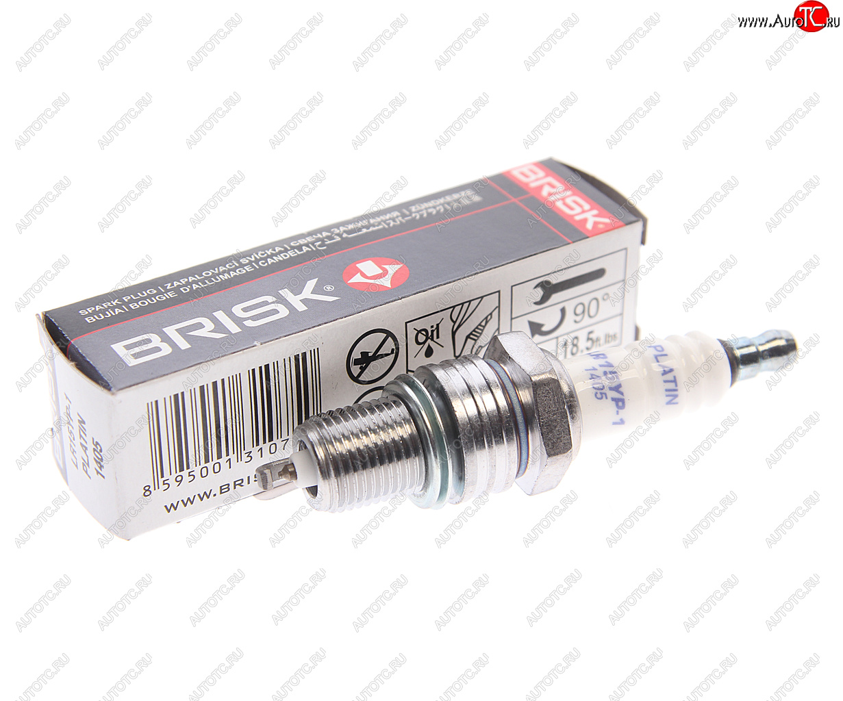 679 р. Свеча зажигания ВАЗ-2111 V8 PLATIN BRISK BRISK lr15yp-1  с доставкой в г. Майкоп