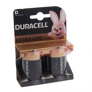 549 р. Батарейка D LR20 1.5V блистер 2шт. (цена за 1шт.) Alkaline Basic DURACELL DURACELL lr20-2bl  с доставкой в г. Майкоп. Увеличить фотографию 3