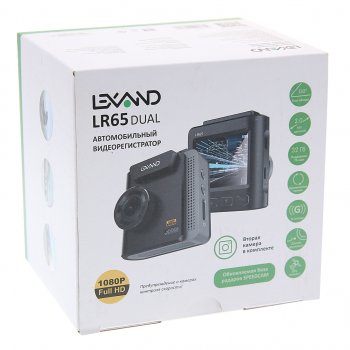 4 899 р. Видеорегистратор LEXAND LEXAND lr65 dual  с доставкой в г. Майкоп. Увеличить фотографию 5