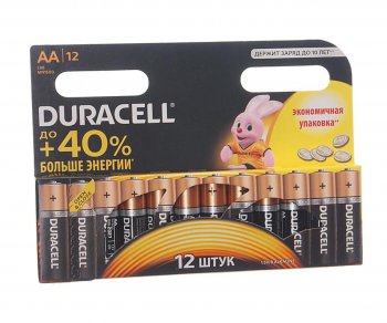144 р. Батарейка AA LR6 1.5V блистер 12шт. (цена за 1шт.) Alkaline Basic DURACELL DURACELL lr6n-12bl  с доставкой в г. Майкоп. Увеличить фотографию 1