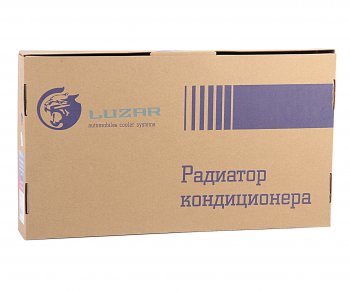 7 399 р. Радиатор кондиционера ВАЗ-2170-2172 с ресивером LUZAR LUZAR lrac0127  с доставкой в г. Майкоп. Увеличить фотографию 4