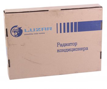 8 699 р. Радиатор кондиционера УАЗ АС Sanden LUZAR LUZAR lrac03631  с доставкой в г. Майкоп. Увеличить фотографию 3