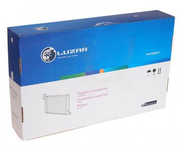 7 999 р. Радиатор ВАЗ-2190 алюминиевый (АКПП) с кондиционером LUZAR LUZAR lrc01192b  с доставкой в г. Майкоп. Увеличить фотографию 4