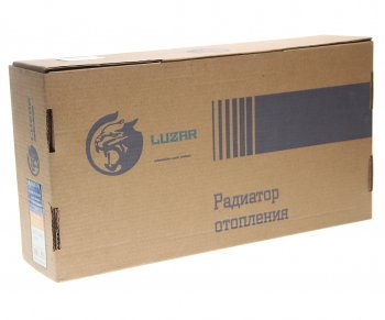 4 899 р. Радиатор отопителя ГАЗ-3307 алюминиевый паянный LUZAR LUZAR lrh0337b  с доставкой в г. Майкоп. Увеличить фотографию 3