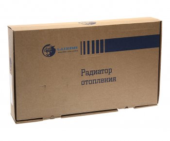 3 899 р. Радиатор отопителя УРАЛ-4320 алюминиевый LUZAR LUZAR lrh1208  с доставкой в г. Майкоп. Увеличить фотографию 3