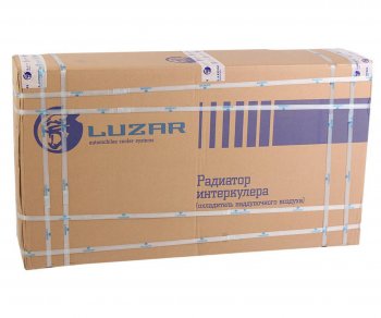 17 749 р. Охладитель ГАЗ-33104 наддувочного воздуха алюминиевый LUZAR LUZAR lric03104  с доставкой в г. Майкоп. Увеличить фотографию 4