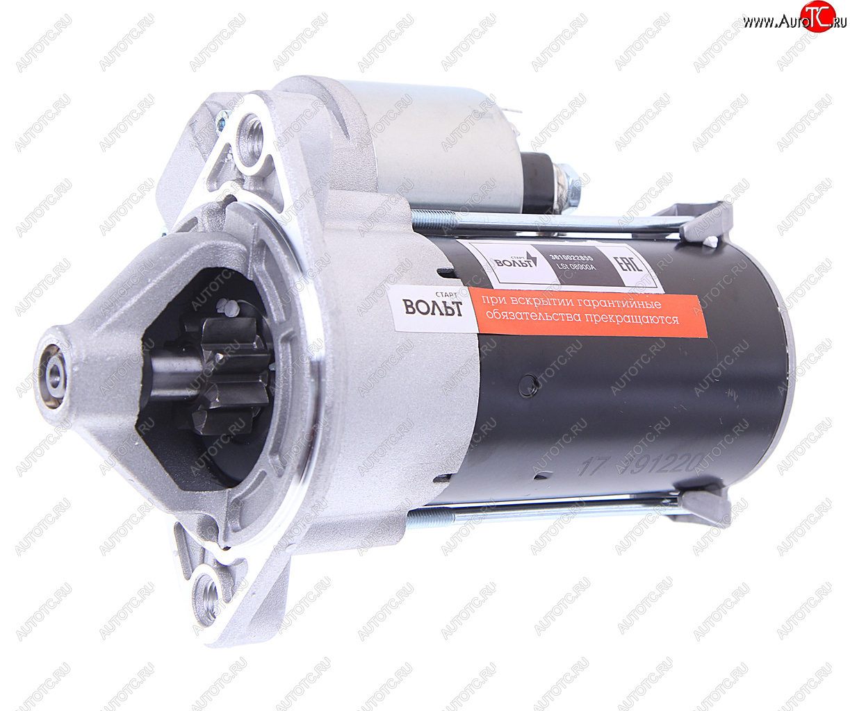 7 399 р. Стартер HYUNDAI Accent (99-),Sonata,Getz,Elantra KIA Rio,Cerato АКПП 12В 1.1кВт z=8 STARTVOLT STARTVOLT lst 08900a  с доставкой в г. Майкоп