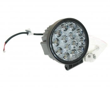 1 279 р. Фара рабочего света круглая 116х116x70мм 42Вт (14 светодиодов) LED LT LED TECHNOLOGY lt-1242rf  с доставкой в г. Майкоп. Увеличить фотографию 1