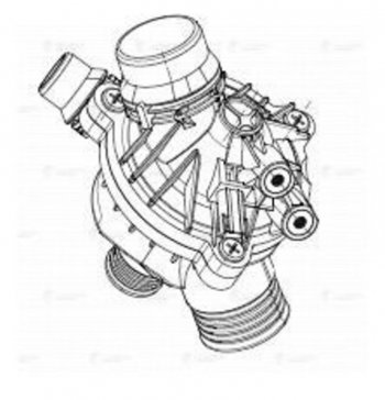 5 299 р. Термостат BMW 3 (E92,E93),5 (E60,E61) LUZAR LUZAR lt26e6  с доставкой в г. Майкоп. Увеличить фотографию 6