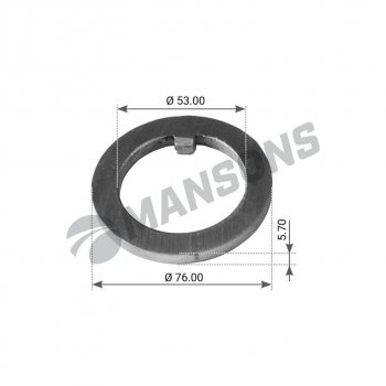 171 р. Шайба BPW (ECO,ECO Plus) ступицы стопорная (convertional,8-9т,10-12т) MANSONS MANSONS lw115  с доставкой в г. Майкоп. Увеличить фотографию 1