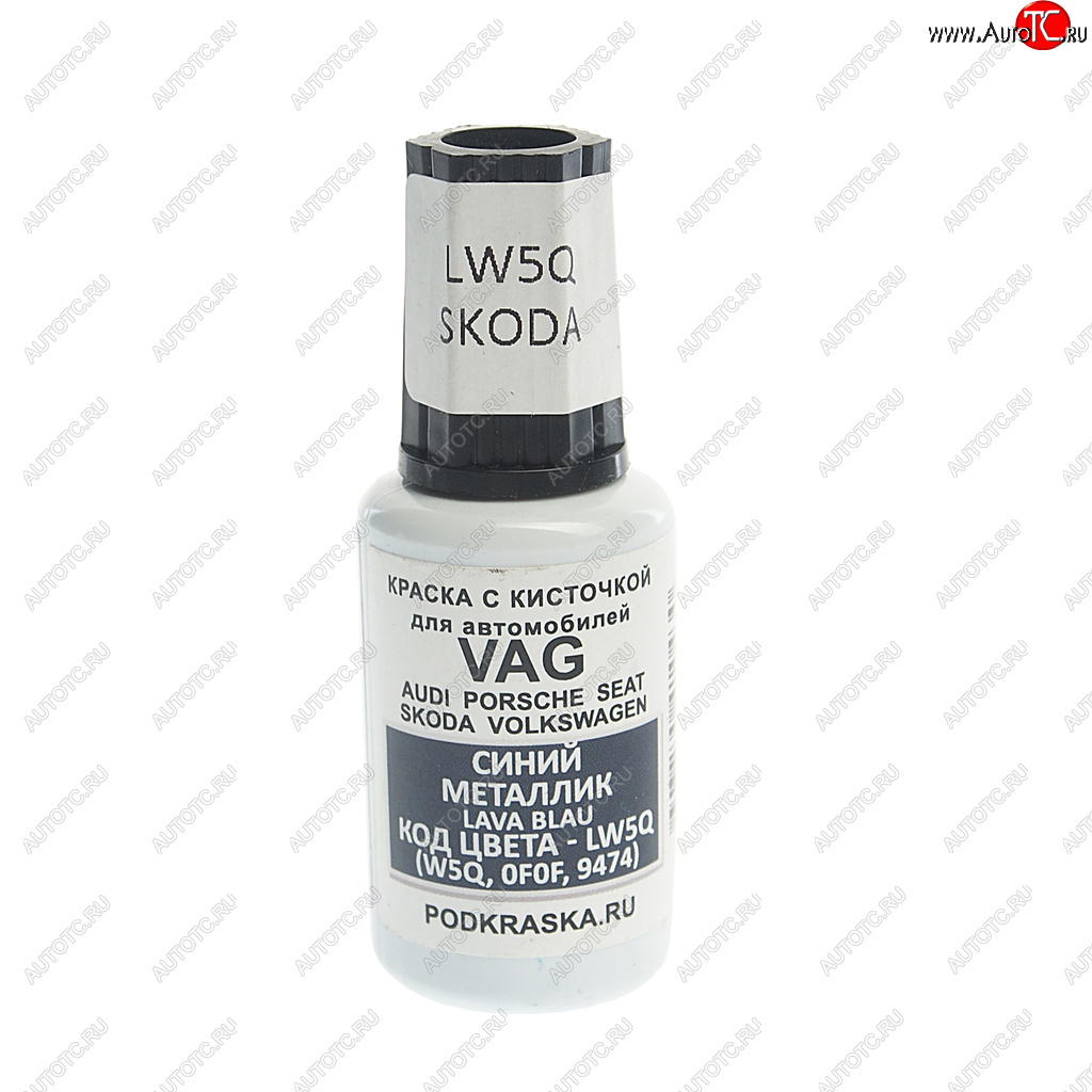 389 р. Краска с кистью 20мл VAG LW5Q PODKRASKA PODKRASKA lw5q  с доставкой в г. Майкоп