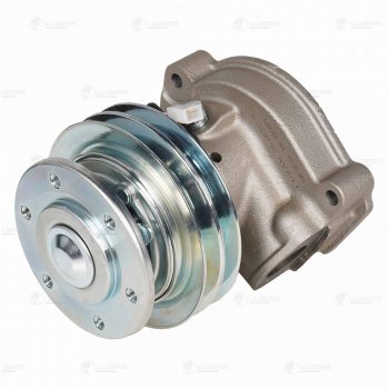 17 549 р. Насос водяной Д-245.7Е3 ГАЗ 2-х ручьевой с муфтой 24V с доп. КГ 12 под ЖМТ LUZAR LUZAR lwp06154  с доставкой в г. Майкоп. Увеличить фотографию 2
