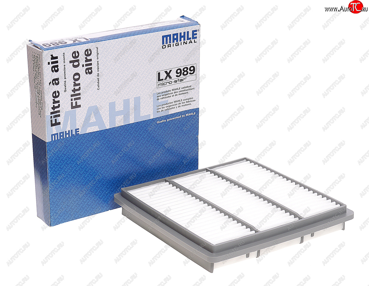 1 079 р. Фильтр воздушный MITSUBISHI Pajero 2 (91-00),Pajero Sport (00-) MAHLE MAHLE lx989  с доставкой в г. Майкоп