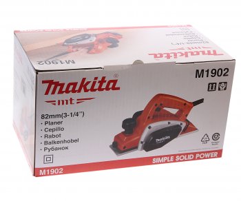 13 649 р. Рубанок электрический 500Вт 82мм 16000об/мин. MAKITA MAKITA m1902 MAKITA m1902  с доставкой в г. Майкоп. Увеличить фотографию 4