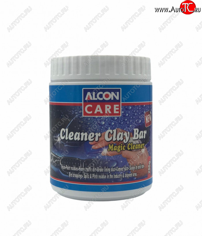 619 р. Очиститель кузова CLEANER CLAY BAR 200г ALCON ALCON m-2000  с доставкой в г. Майкоп