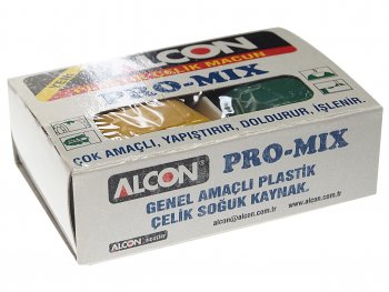 271 р. Сварка холодная 80г PRO-MIX для пластика и стали двухкомпонентная ALCON ALCON m-2207  с доставкой в г. Майкоп. Увеличить фотографию 2
