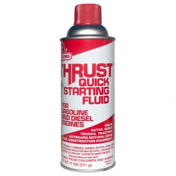 919 р. Жидкость для запуска двигателя THRUST эфир 25% аэрозоль 311г GUNK GUNK m3815  с доставкой в г. Майкоп. Увеличить фотографию 1