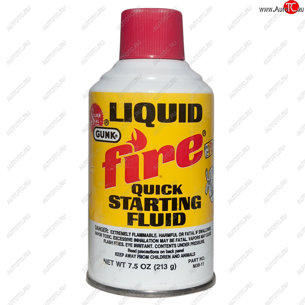 419 р. Жидкость для запуска двигателя FIRE эфир 35% аэрозоль 213г GUNK GUNK m3911  с доставкой в г. Майкоп