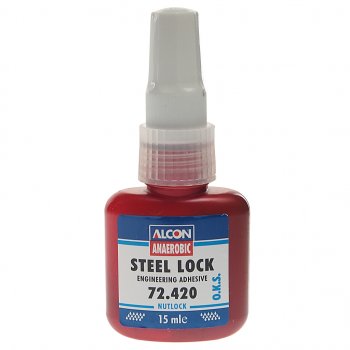 200 р. Фиксатор резьбы анаэробный средней фиксации 15мл ALCON ALCON m-5242  с доставкой в г. Майкоп. Увеличить фотографию 1