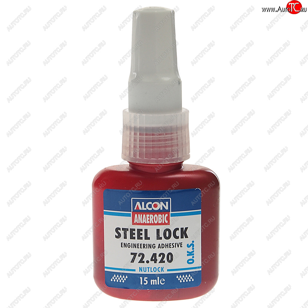 200 р. Фиксатор резьбы анаэробный средней фиксации 15мл ALCON ALCON m-5242  с доставкой в г. Майкоп