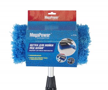 1 699 р. Щетка для мойки автомобиля телескопическая 135-300см под шланг MEGAPOWER MEGAPOWER-AUTOMOTIVE m-71705  с доставкой в г. Майкоп. Увеличить фотографию 3