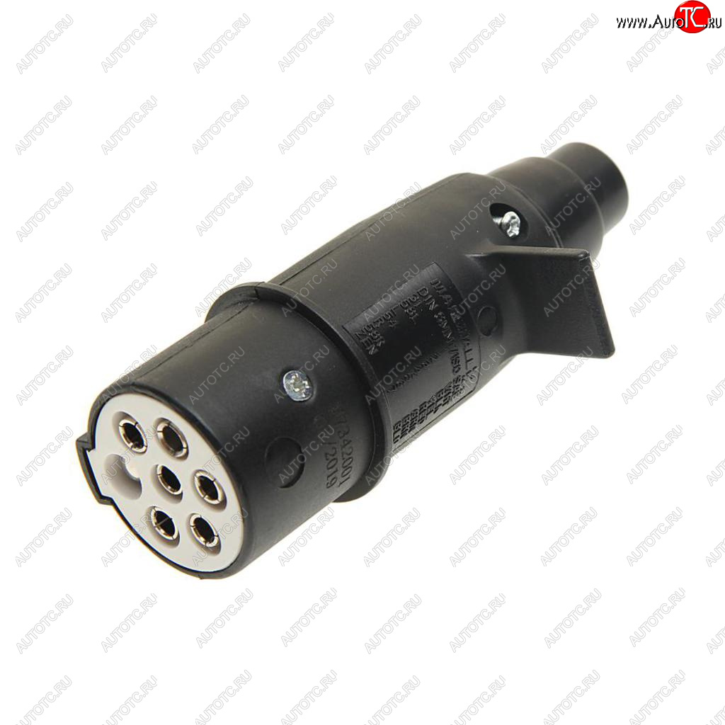469 р. Разъем электрический прицепа ISO 3731 Type S 7-полюсный (вилка пластик) MARSHALL MARSHALL m7342001  с доставкой в г. Майкоп