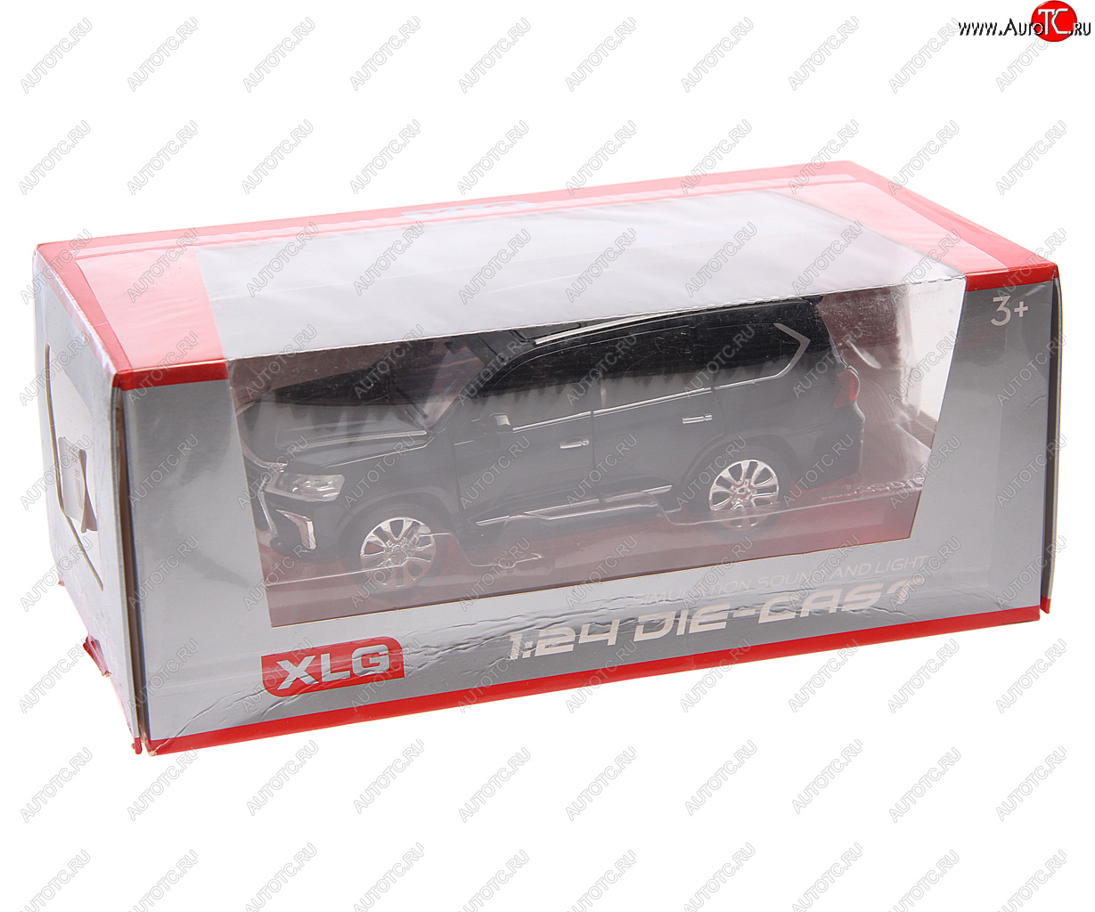 3 499 р. Модель автомобиля LEXUS LX570 металлическая (1:24) (свет,звук) NO NAME m923x-1 NO NAME m923x-1  с доставкой в г. Майкоп