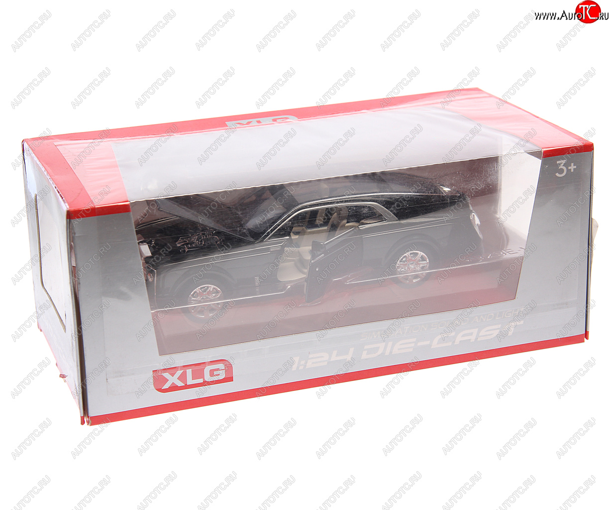 3 499 р. Модель автомобиля ROLLS ROYCE металлическая (1:24) (свет,звук) NO NAME m929e-1  с доставкой в г. Майкоп