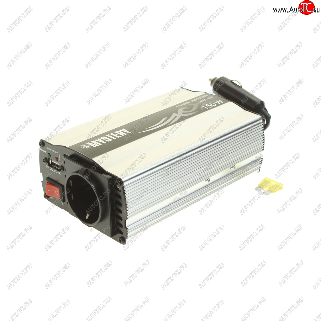 3 299 р. Преобразователь напряжения (инвертор) 12-220V 150Вт MYSTERY MYSTERY mac-150  с доставкой в г. Майкоп