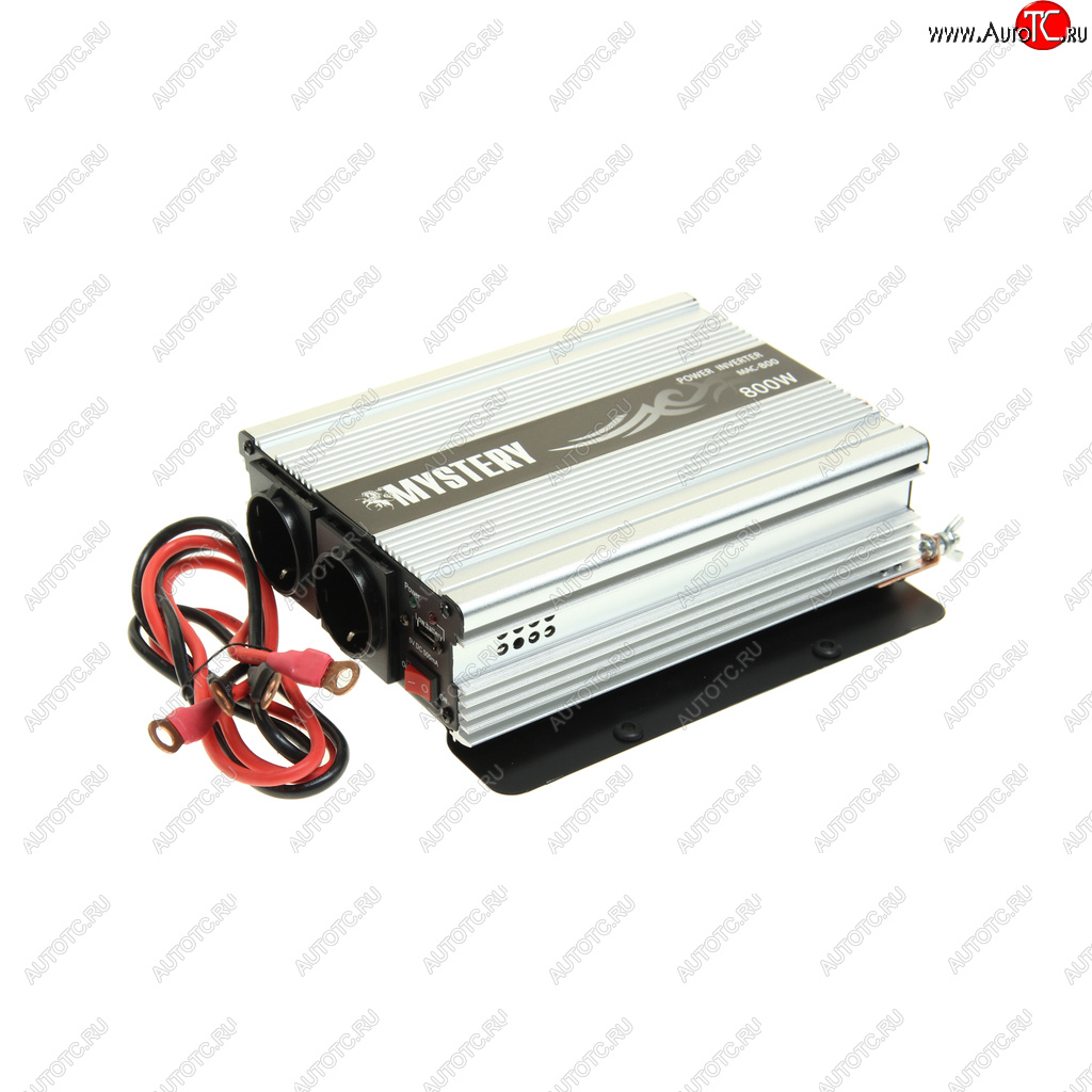 7 899 р. Преобразователь напряжения (инвертор) 12-220V 800Вт MYSTERY MYSTERY mac-800  с доставкой в г. Майкоп