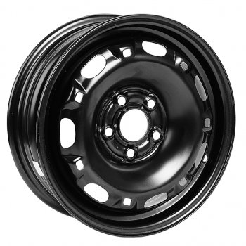 3 299 р. Диск колесный VW Polo sedan SKODA Rapid R14 черный ASTERRO magnetto 14016 5х100 et35 d-57,1  с доставкой в г. Майкоп. Увеличить фотографию 1