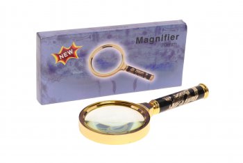 241 р. Лупа 70мм металлическая оправа MAGNIFER MAGNIFER magnifer  с доставкой в г. Майкоп. Увеличить фотографию 1