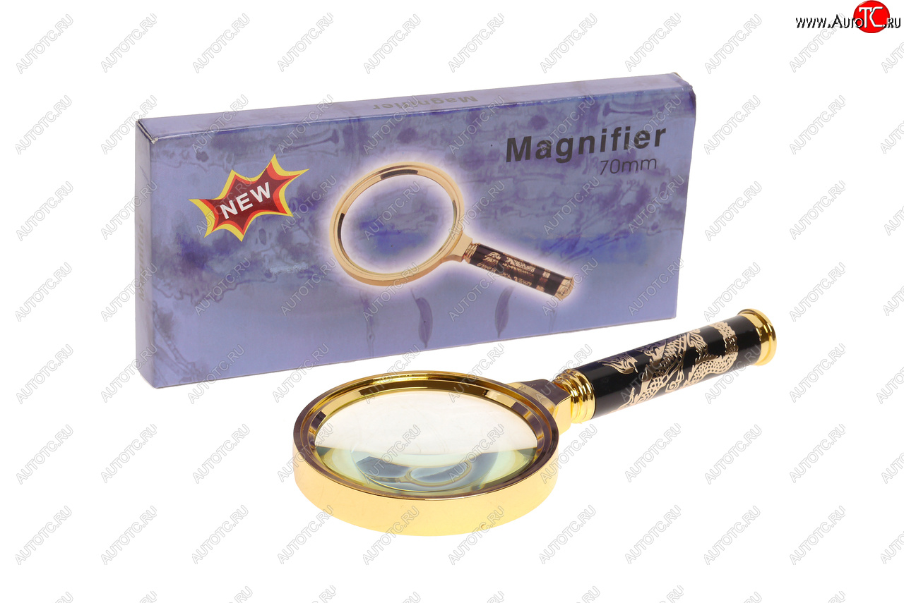241 р. Лупа 70мм металлическая оправа MAGNIFER MAGNIFER magnifer  с доставкой в г. Майкоп