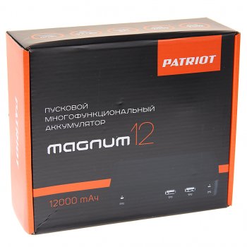 8 999 р. Устройство пусковое 12V 400A 12000мАч (power bank) PATRIOT PATRIOT magnum 12  с доставкой в г. Майкоп. Увеличить фотографию 5