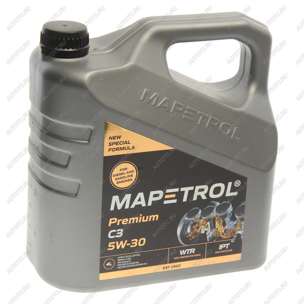 4 599 р. Масло моторное PREMIUM C3 5W30 синт.4л MAPETROL MAPETROL map0042  с доставкой в г. Майкоп