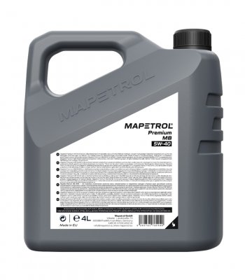 3 899 р. Масло моторное PREMIUM MB 5W40 синт.4л MAPETROL MAPETROL map0158  с доставкой в г. Майкоп. Увеличить фотографию 2