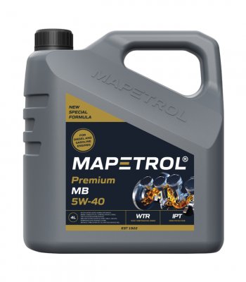 3 899 р. Масло моторное PREMIUM MB 5W40 синт.4л MAPETROL MAPETROL map0158  с доставкой в г. Майкоп. Увеличить фотографию 1