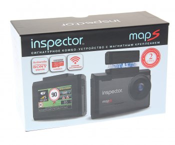 23 499 р. Видеорегистратор с радар-детектором GPS INSPECTOR INSPECTOR maps INSPECTOR maps  с доставкой в г. Майкоп. Увеличить фотографию 4