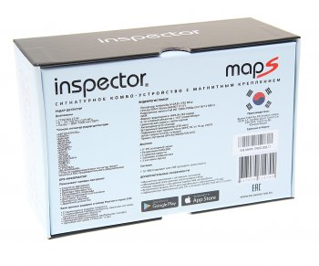 23 499 р. Видеорегистратор с радар-детектором GPS INSPECTOR INSPECTOR maps INSPECTOR maps  с доставкой в г. Майкоп. Увеличить фотографию 5