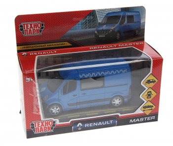 1 399 р. Модель автомобиля RENAULT Master металлическая ТЕХНОПАРК ТЕХНОПАРК master-14mos-bu  с доставкой в г. Майкоп. Увеличить фотографию 1